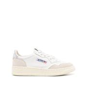 Autry Färgblock Läder Sneakers White, Dam