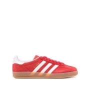 Adidas Röda Sneakers med 3-Stripes Logo Red, Herr