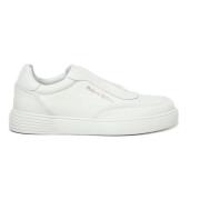 Giuliano Galiano Vita lädersneakers med logotyp White, Herr