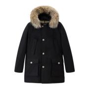 Woolrich Lång Arctic Parka för män Black, Herr