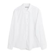 Our Legacy Vit Liquid Poplin Beyond Skjorta White, Herr