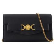 Versace Laeder handvskor Black, Dam