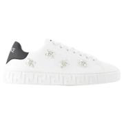 Versace Tyg sneakers White, Dam