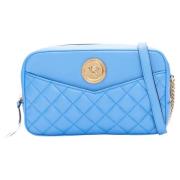 Versace Laeder axelremsvskor Blue, Dam