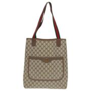 Gucci Vintage Pre-owned Mocka totevskor Beige, Dam