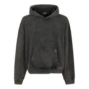 Represent Vintage Black Applique Hoodie Black, Herr