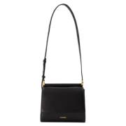 Jil Sander Laeder axelremsvskor Black, Dam