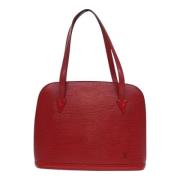 Louis Vuitton Vintage Pre-owned Laeder louis-vuitton-vskor Red, Dam