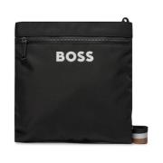 Hugo Boss Svart Axelväska Catch 3.0 Black, Herr