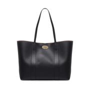 Mulberry Svart Toteväska med Svinglås Black, Dam