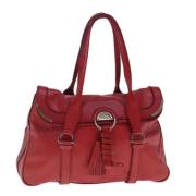 Celine Vintage Pre-owned Laeder celine-vskor Red, Dam