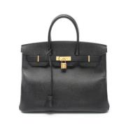 Hermès Vintage Pre-owned Tyg handvskor Black, Dam