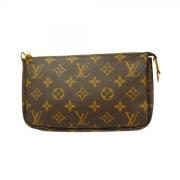 Louis Vuitton Vintage Pre-owned Tyg louis-vuitton-vskor Brown, Dam