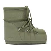 Moon Boot Khaki Ankelboots för kvinnor Green, Dam