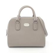 Michael Kors Pre-owned Pre-owned Laeder handvskor Gray, Dam