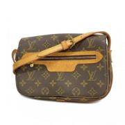 Louis Vuitton Vintage Pre-owned Tyg louis-vuitton-vskor Brown, Dam