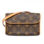 Louis Vuitton Vintage Pre-owned Tyg louis-vuitton-vskor Brown, Dam