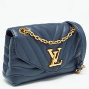 Louis Vuitton Vintage Pre-owned Laeder louis-vuitton-vskor Blue, Dam