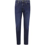 Incotex Denim Stretch Wash 2 Jeans Blue, Herr