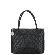 Chanel Vintage Pre-owned Laeder chanel-vskor Black, Dam