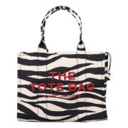 Marc Jacobs Zebra Canvas Toteväska Multicolor, Dam