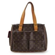 Louis Vuitton Vintage Pre-owned Canvas louis-vuitton-vskor Brown, Dam