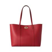 Mulberry Klassisk Bayswater Tote i Scarlet Red Red, Dam