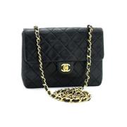 Chanel Vintage Pre-owned Laeder chanel-vskor Black, Dam