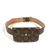 Louis Vuitton Vintage Pre-owned Tyg louis-vuitton-vskor Brown, Dam