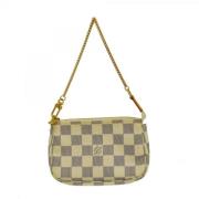 Louis Vuitton Vintage Pre-owned Tyg louis-vuitton-vskor White, Dam