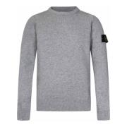 Stone Island Grå Tröja Aw24 Stilren Bekväm Gray, Herr