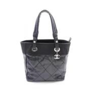 Chanel Vintage Pre-owned Laeder chanel-vskor Black, Dam