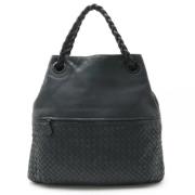 Bottega Veneta Vintage Pre-owned Laeder handvskor Gray, Dam