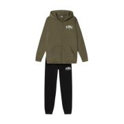 Puma Grön Squad Tracksuit Höst Vinter Green, Herr