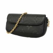 Louis Vuitton Vintage Pre-owned Tyg louis-vuitton-vskor Black, Dam