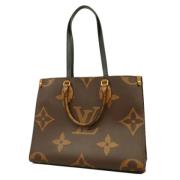 Louis Vuitton Vintage Pre-owned Tyg louis-vuitton-vskor Brown, Dam