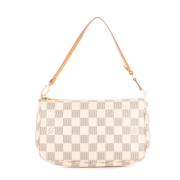 Louis Vuitton Vintage Pre-owned Canvas louis-vuitton-vskor White, Dam