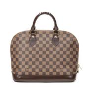 Louis Vuitton Vintage Pre-owned Canvas handvskor Brown, Dam