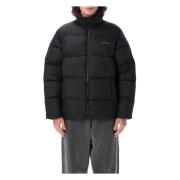 Carhartt Wip Svart Pufferjacka Aw24 Black, Herr