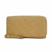 Louis Vuitton Vintage Pre-owned Tyg plnbcker Beige, Dam