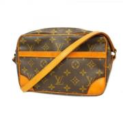 Louis Vuitton Vintage Pre-owned Tyg louis-vuitton-vskor Brown, Dam