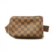 Louis Vuitton Vintage Pre-owned Tyg louis-vuitton-vskor Brown, Dam