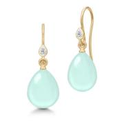 Julie Sandlau Earrings Green, Dam