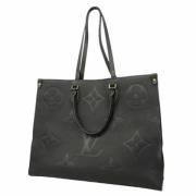 Louis Vuitton Vintage Pre-owned Tyg louis-vuitton-vskor Black, Dam