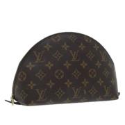 Louis Vuitton Vintage Pre-owned Canvas necessrer Brown, Dam