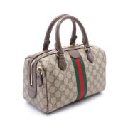 Gucci Vintage Pre-owned Laeder handvskor Beige, Dam