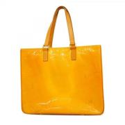 Louis Vuitton Vintage Pre-owned Tyg louis-vuitton-vskor Yellow, Dam