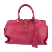 Yves Saint Laurent Vintage Pre-owned Laeder handvskor Pink, Dam