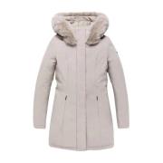 RefrigiWear Lång Parka Lady Tech Jacka Beige, Dam