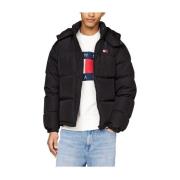 Tommy Hilfiger Vattenavvisande Alaska Jacka för Män Black, Herr